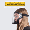 VisionGuard | Staub- und nebelabweisende Gesichtsschutzmaske | 1+1 | 2+1 GRATIS TEMPORÄR - MODLIA