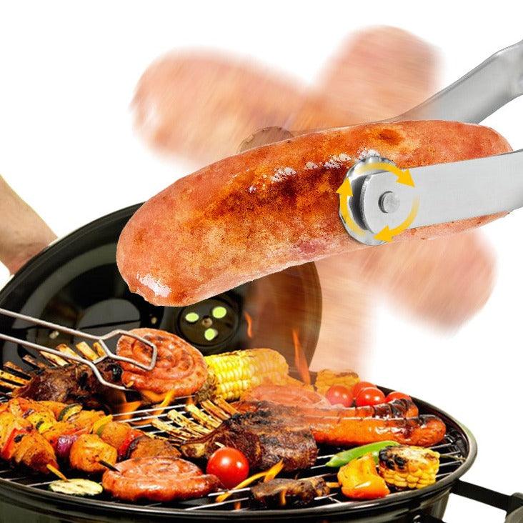 1 + 1 GRATIS HEUTE | SizzleFlip™ | BBQ Saucisse Drehzange - MODLIA