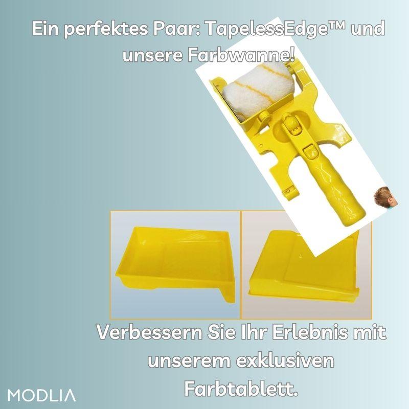 TapelessEdge™ - Perfekte Kanten ohne Abkleben! | KIT + 3 GRATIS Farbrollen - MODLIA