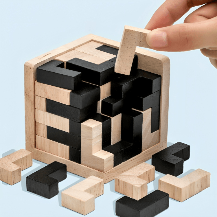 1 + 1 GRATIS HEUTE | MindMaze™ | 3D Intelligentes Holzpuzzle Spiel - MODLIA