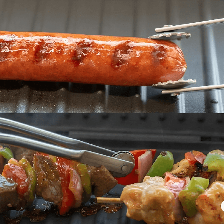 1 + 1 GRATIS HEUTE | SizzleFlip™ | BBQ Saucisse Drehzange - MODLIA